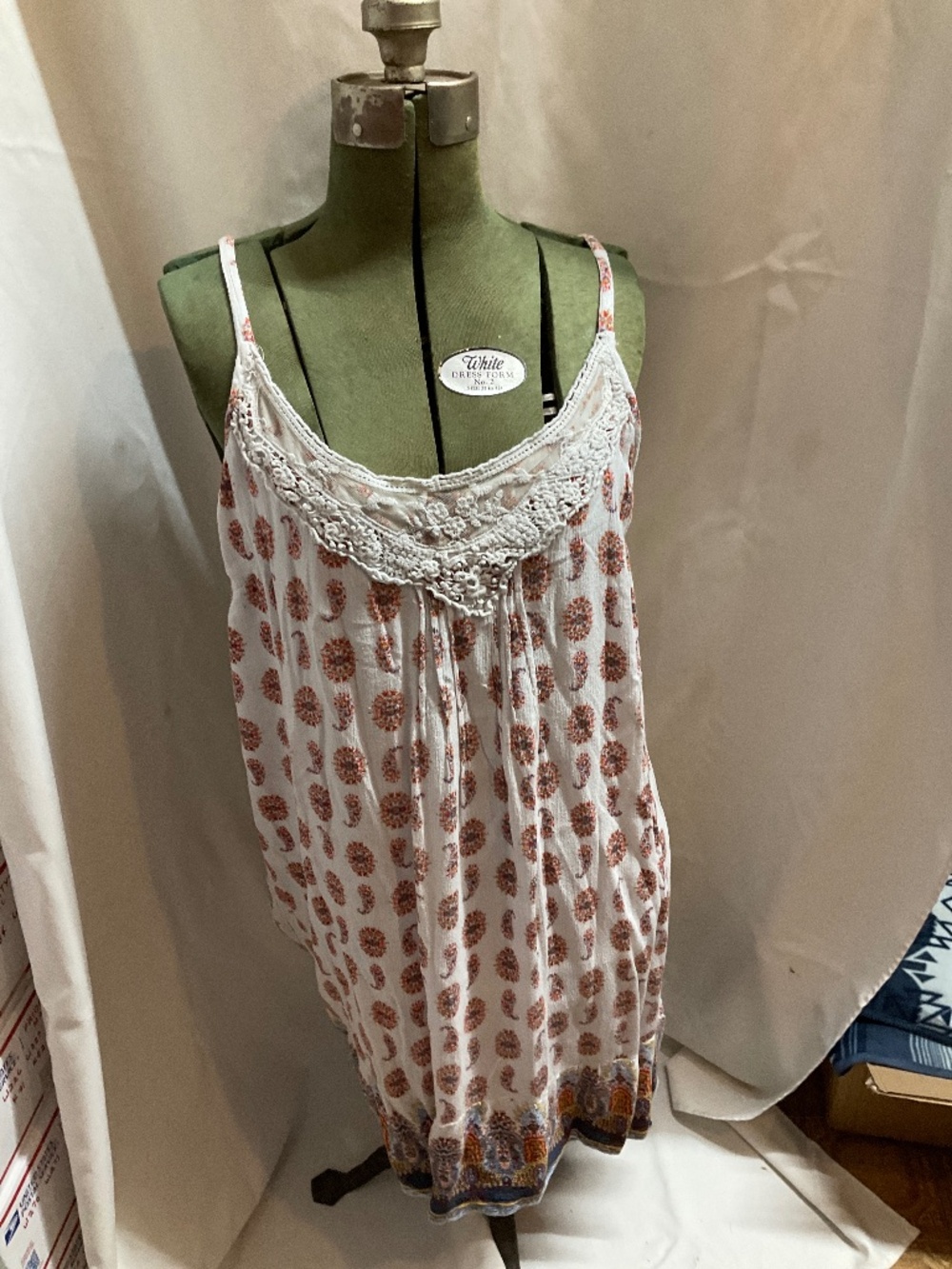 Summer dress by Speed Cintrol out of New York size 2X. W249